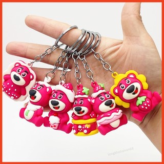 Móc khoá cute xinh xắn gấu dâu lotso nhiều mẫu dễ thương dễ lựa chọn