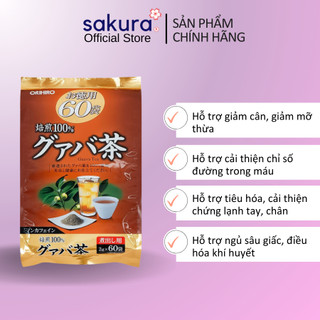 Trà Genpi Orihiro Nhật Bản 60 gói/túi - Sakura Store Official