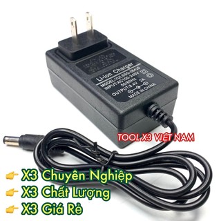 [2S - TV] Sạc Li-on 2S 8.4V 2A có đèn báo đầy (ToolVN)