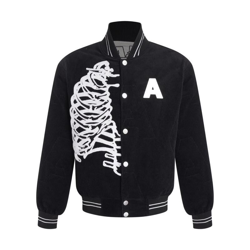 ÁO KHOÁC AA SKELETON JACKET // BLACK // AASTU. // AASTUDIO
