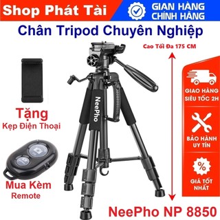 Chân Máy Ảnh Chuyên Nghiệp NeePho NP-8850 - Tripods 3 Chân Máy Ảnh DSLR , Điện Thoại, Camera - Chịu Tải Lên Đến 10KG
