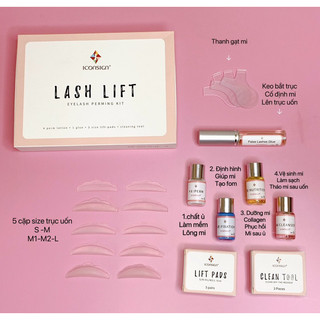 Set Uốn Mi Colagen 3D - 6D