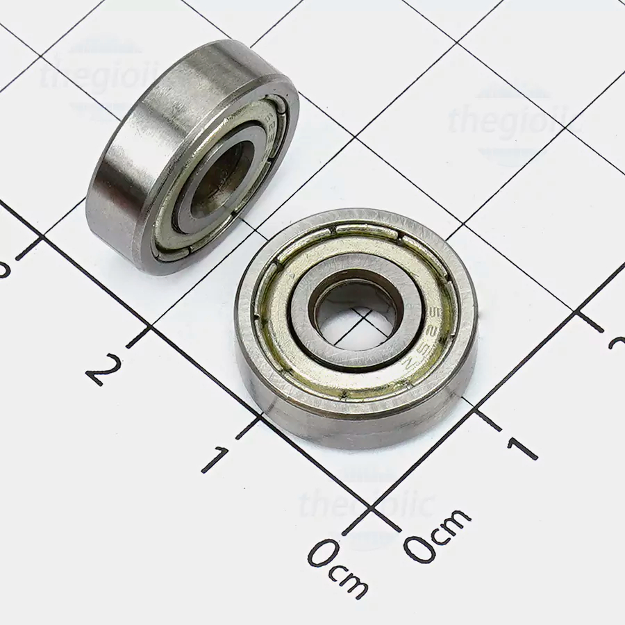 [10 Cái]- 625ZZ Bạc Đạn Vòng Bi Trong 5mm Ngoài 16mm Dày 5mm
