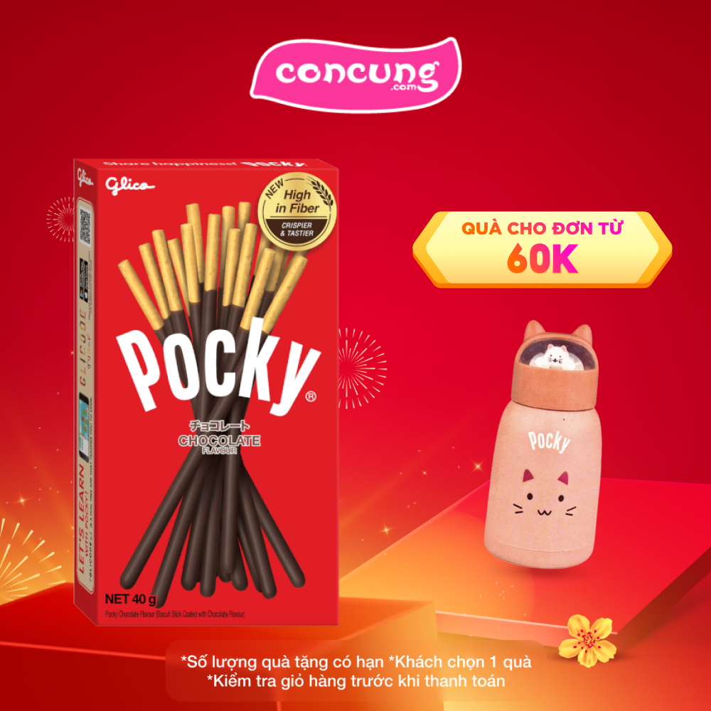 Bánh que Pocky hương vị sô cô la