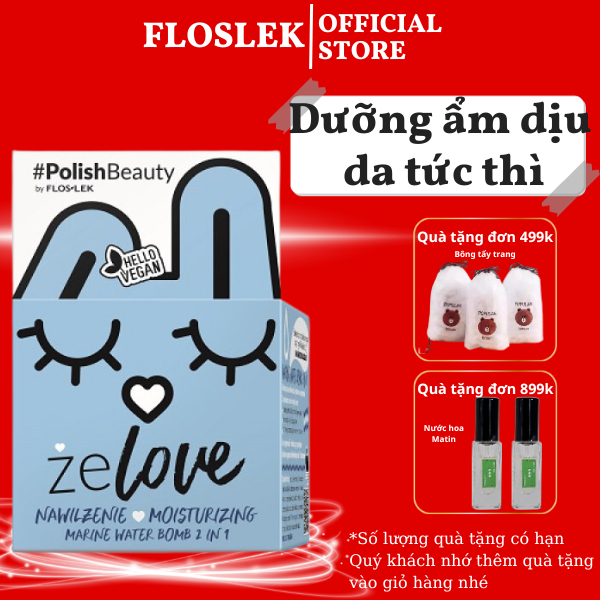 Kem dưỡng ẩm Ze Love Floslek giúp dưỡng ẩm chuyên sâu, ngăn ngừa lão hóa da hũ 50ml