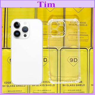 "Ốp Lưng IPhone 14 Pro Max Dẻo Trong Chống Sốc " Loại Dày_Không ố vàng, chống trầy xước va đập Timshop