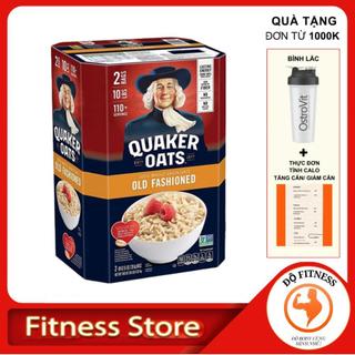 Yến mạch mỹ quaker oats 4,52 kg - hỗ trợ tăng cơ giảm mỡ ăn kiêng gym keto eat clean làm bánh chất lượng date mới hữu cơ