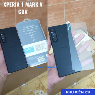 [Sony Xperia 1 Mark 3/ 4/ 5/ III/ IV/ V] Dán kính cường lực vuốt siêu mượt chống bám vân tay GOR