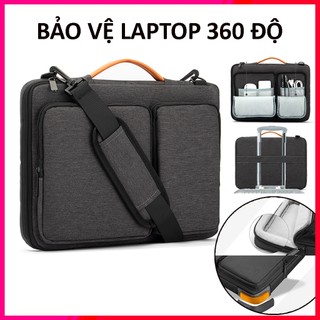 Túi Chống Sốc Laptop Bảo Vệ 360 Độ, Túi Đựng Laptop 15.6 inch Đeo Chéo, Cặp Đựng Máy Tính Macbook Pro M1 13 inch 16 inch
