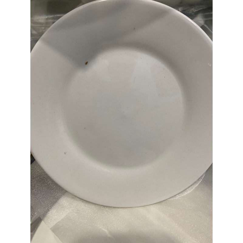 sét 5 dĩa cạn sứ trắng 15 cm