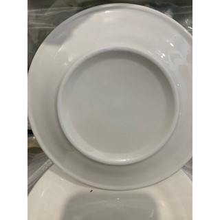 sét 5 dĩa cạn sứ trắng 15 cm
