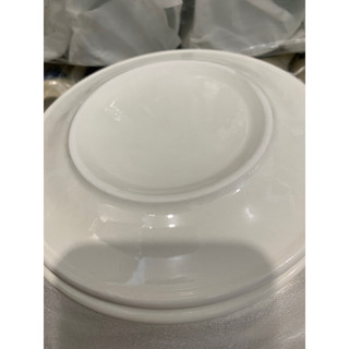 sét 5 dĩa cạn sứ trắng 15 cm