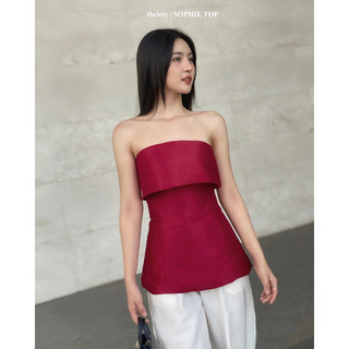 𝐭𝐡𝐞𝐥𝐞𝐭𝐲 | Áo Cúp Ngực SOPHIE TOP