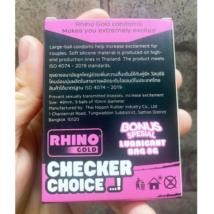 Bao cao su Gai 9 Bi lớn Rhino Gold Tăng cảm giác cho nữ tốt nhất