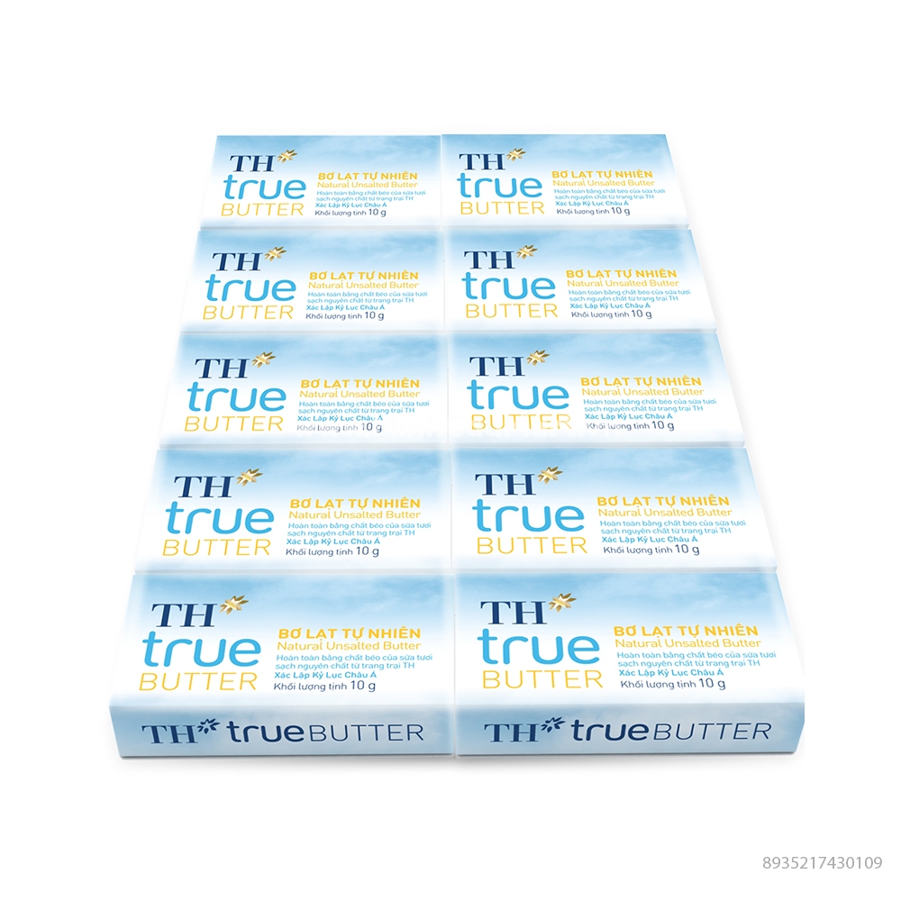 f (MÙA HÈ CHỈ GIAO ĐƯỢC MIỀN BẮC)Bơ vỉ lạt ,nhạt TH TRUE 10g/viên - bị chảy nhẹ khi vặn chuyển (date mới)+SKU26