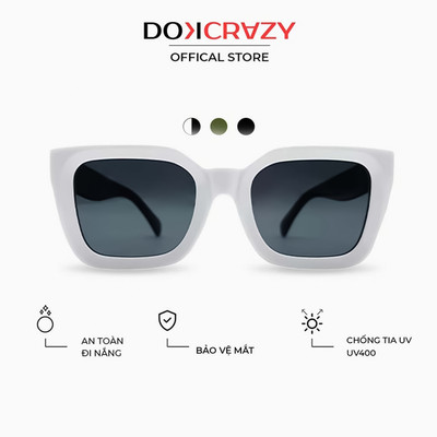 Kính mát thời trang DOKCRAZY VADOO streetwear hot trend độc đáo chất liệu cao cấp