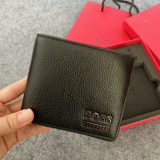 Ví nam da thật + móc khoá