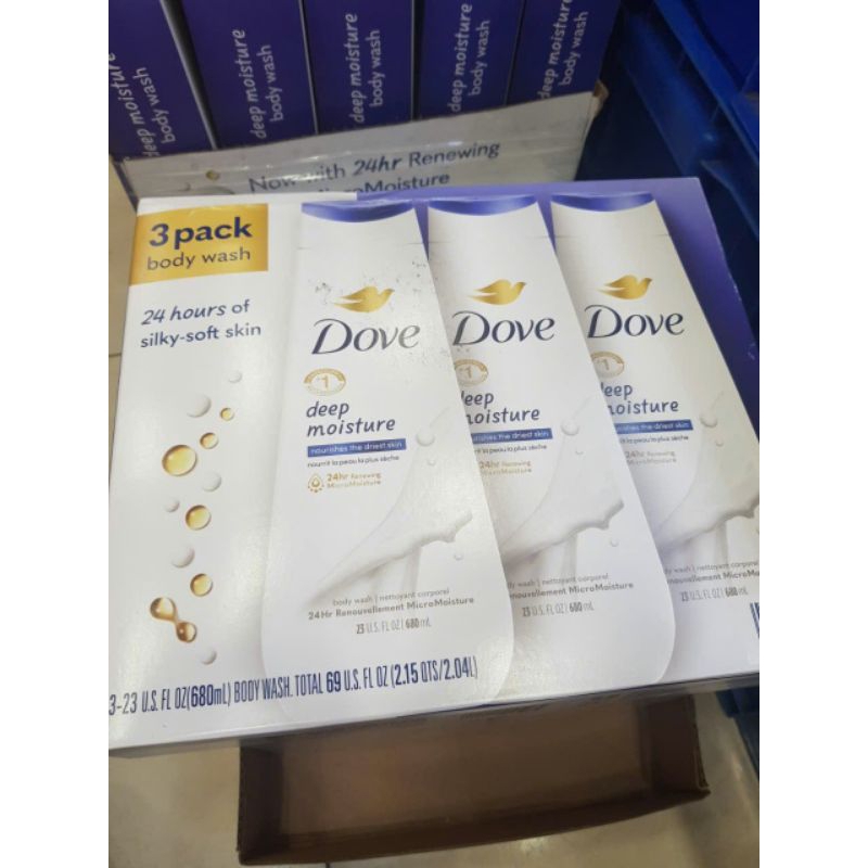 Sữa tắm dove deep moisture 680ml