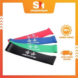 Dây Kháng Lực Redcore (4 Sợi) - Dây Tập Mông, Giúp Mông To, Săn Chắc, Dây Kháng Lực, Mini Bands