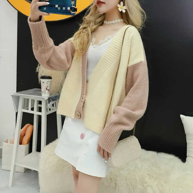 [2HAND] Áo Khoác Len Cardigan Len Thừng/Lông Thỏ/Hoạ Tiết Độ Mới Cao Hàng Si Tuyển Form Hàn Quốc Oversize Siêu Đẹp 31