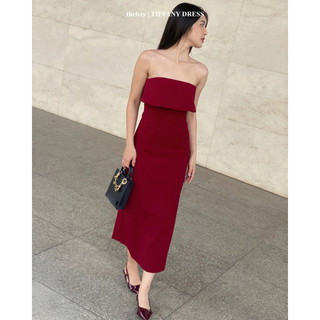 𝐭𝐡𝐞𝐥𝐞𝐭𝐲 | Đầm Cúp Ngực TIFFANY DRESS