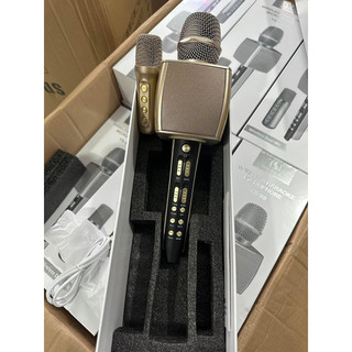 MIC KARAOKE BLUETOOTH YS 98 GỒM HAI MIC CÓ THỂ SONG CA THOẢI MÁI