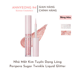 Nhũ Mắt Kim Tuyến Dạng Lỏng Peripera Sugar Twinkle Liquid Glitter Đủ Màu