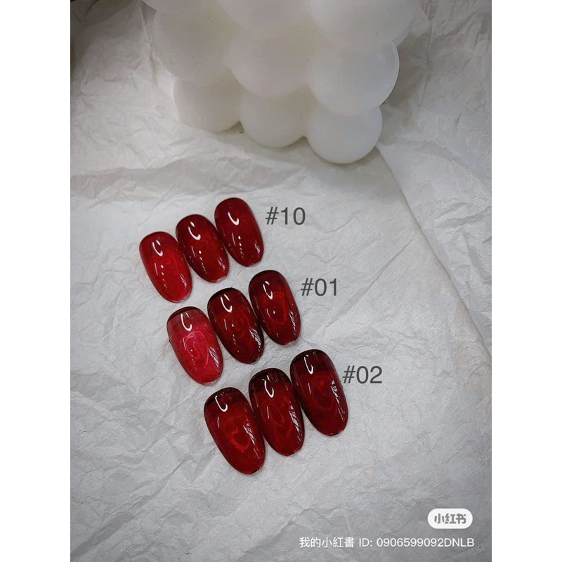 Sơn gel đỏ rượu siêu ưa chuộng của thợ nail,15ml