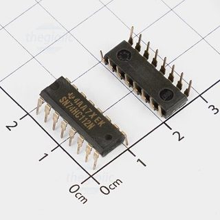 Sn74hc112n ic flip flop jk-type negative edge 60mhz, 16-dip//8