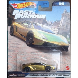Xe mô hình Hot Wheels Fast & Furious Lamborghini Gallardo LP 570-4 Superleggera