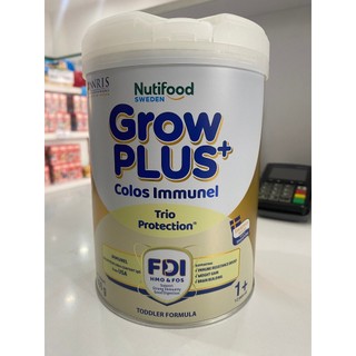 Sữa Bột Nutifood Sweden GrowPLUS+ Sữa Non Immunel lon 800g dành cho bé từ 1 tuổi
