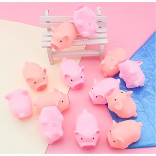 Squishy mochi lợn mềm chút chít cute giảm stress đồ chơi trang trí