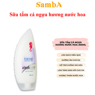 Sữa tắm cá ngựa hương nước hoa ALGEMARIN Gel chai nhọn 300ml - Samba