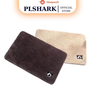 Thảm lau chân PLSHARK hình chữ nhật len mềm mịn dày dặn chống trơn trượt [ HÀNG TỐT ]