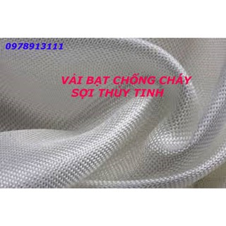 Vải thủy tinh sợi thủy tinh cách nhiệt 5m. vải thủy tinh cách nhiệt chống cháy chống ẩm mốc