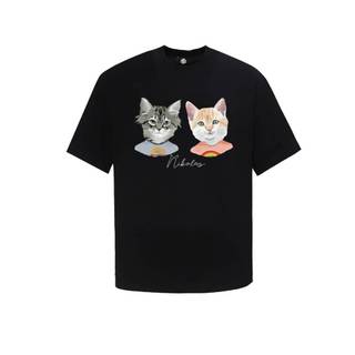 Áo thun Unisex Nikolas 100% Cotton Double C Tee