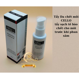 Tẩy Da chết môi cello ,tẩy sạch tế bào chết cho môi,trước khi phun xăm