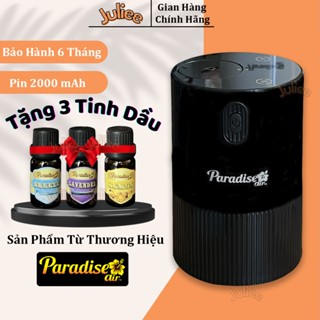 Máy Khuếch Tán Tinh Dầu PARADISE Cao Cấp - Máy Xông Tinh Dầu Trực Tiếp Không Dùng Nước Chuyên Dùng Ô Tô, Văn Phòng,..