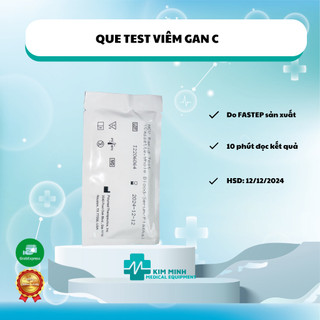 Test Viêm gan C dạng khay dễ sử dụng, độ chính xác cao Date 2024