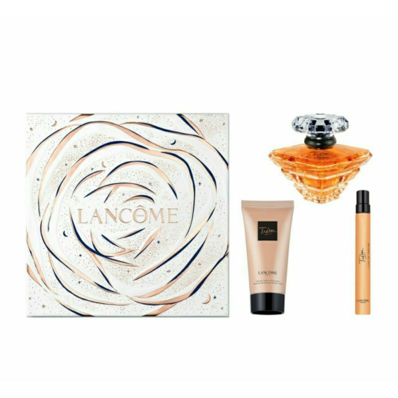 🎁💐🇨🇵Set nước hoa Nữ Lancôme Trésor EDL & Body Milk Gift Set