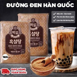 Đường đen hàn quốc Beksul/ Đường đen Taiwan(ĐàiLoan) Gói 1kg