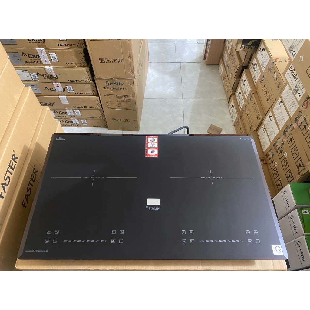 Bếp từ đôi CANZY CZ ITC 666 Seri 8.0