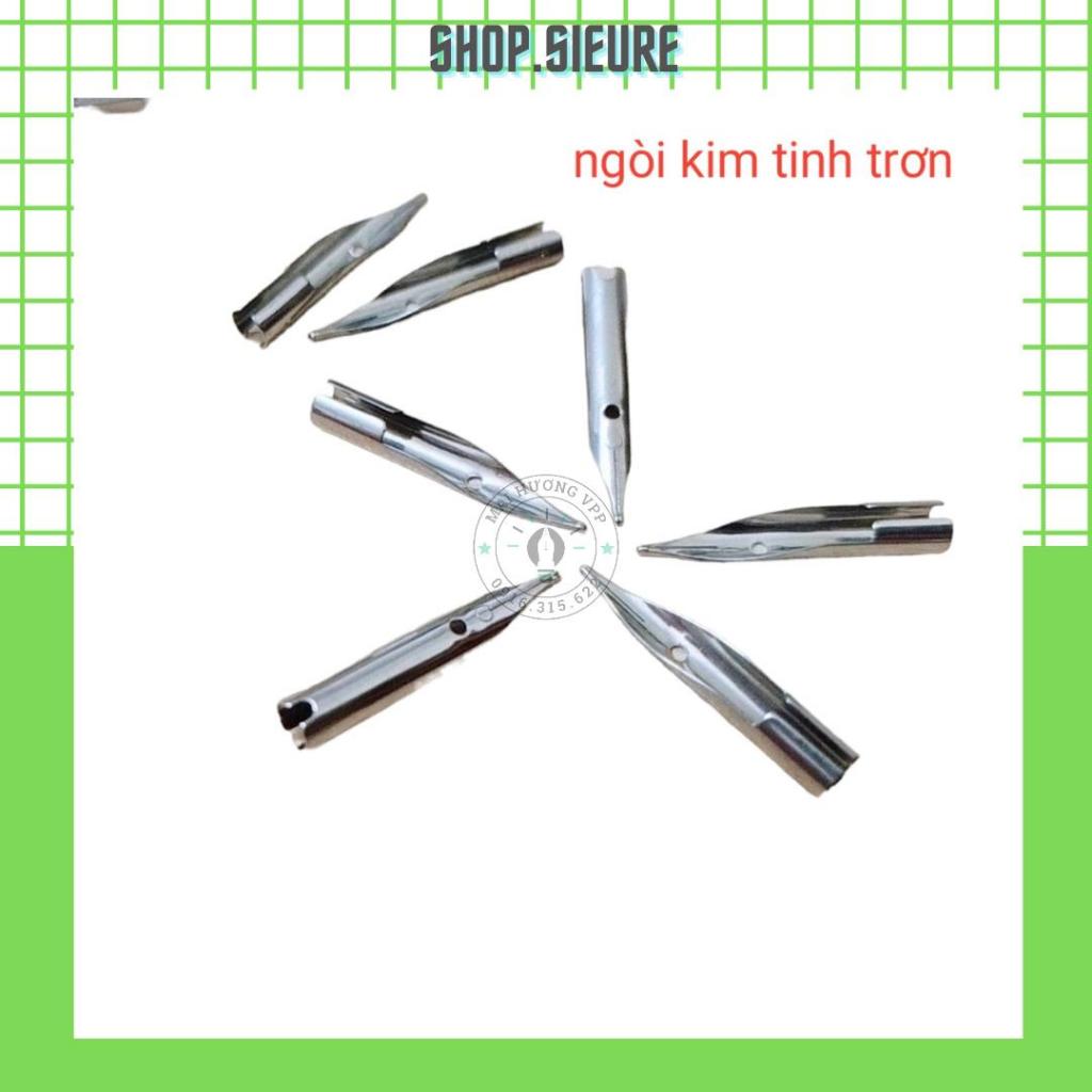 10 Ngòi Bút Máy Kim Tinh Trơn
