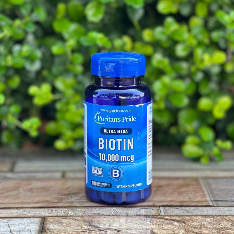 Puritan Pride Biotin 10000mcg lọ 100 viên