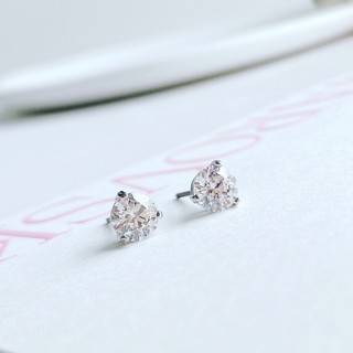 Bông Tai Nụ Solittaire- Kíchthước 0.5cm