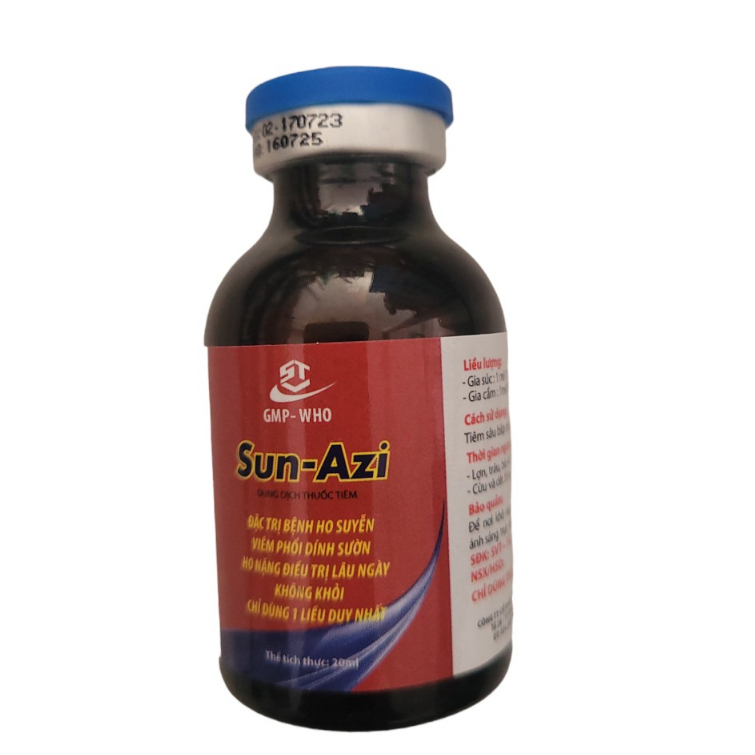 Sun- azi 20ml & 100ml- Dùng trong chăn nuôi