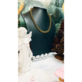 Vòng cổ khoá hiệu 2hand trang sức si nhật bou jewelry vintage