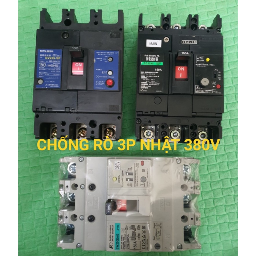 ÁT CHỐNG RÒ ĐIỆN 3 PHA NHẬT 125A150A175A200A