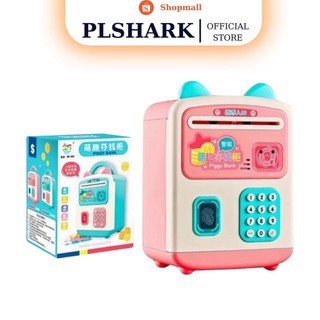 Két sắt mini cho bé PLSHARK sử dụng vân tay thông minh bé dễ dàng sử dụng