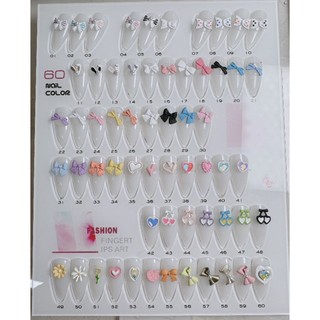 Charm nơ nhỏ, Charm nơ nail kim loại giá rẻ